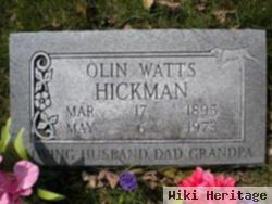 Olin Watts Hickman