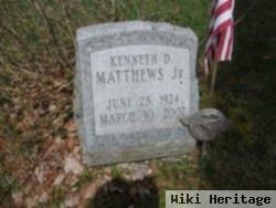 Kenneth D Matthews, Jr