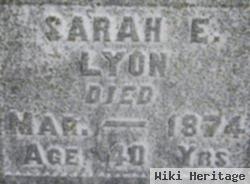 Sarah E Lyon