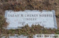Sarah Cheney "cinders" Mallory Norris