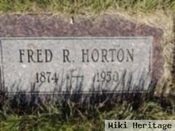 Fred R Horton