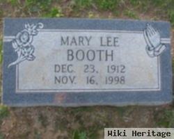 Mary Lee Booth