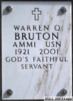 Warren Q Bruton