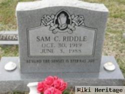 Sam C Riddle