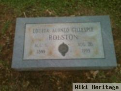 Loueta Alonzo Gillespie Rolston