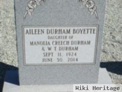 Aileen Durham Boyette