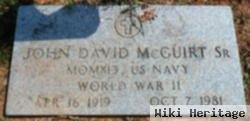 John David Mcguirt, Sr