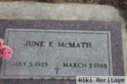 June Elaine Herbison Mcmath