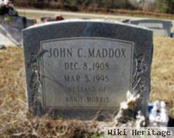 John C Maddox