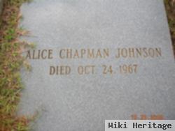 Alice Chapman Johnson