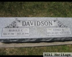 Harold C Davidson