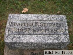 Shaffer F Stephens