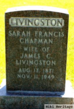 Sarah Francis Chapman Livingston