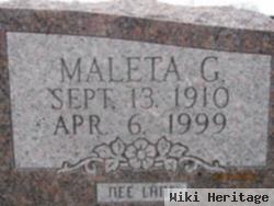 Maleta G. Lane Bopp