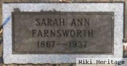 Sarah Ann Farnsworth