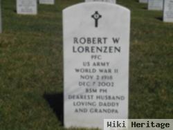 Robert W Lorenzen