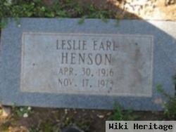 Lesley Earl Henson