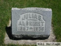 Julia B Albright