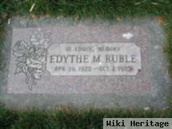 Edythe Marie Johnson Ruble