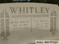 Hettie Jane Hathcock Whitley