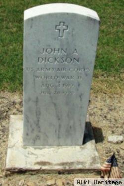 John A Dickson