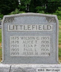 Alice T Mattis Littlefield