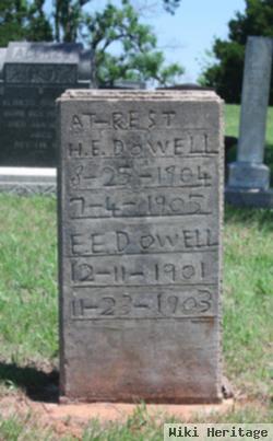 H. E. Dowell