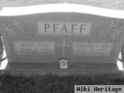 Mary Ann Husler Pfaff