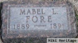 Mabel L Fore