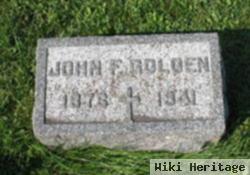 John F Golden