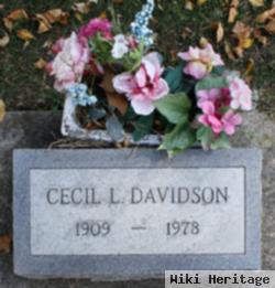 Cecil L Davidson