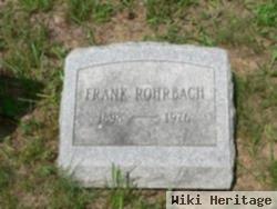 Frank Rohrbach