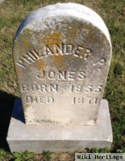 Philander P Jones