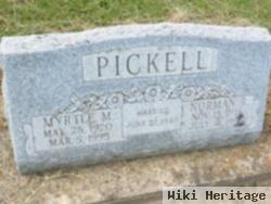 Myrtle Mae Hackert Pickell