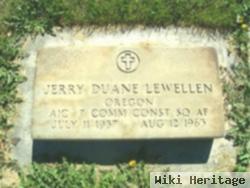 Jerry Duane Lewellen