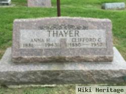 Anna Harriet Hunter Thayer