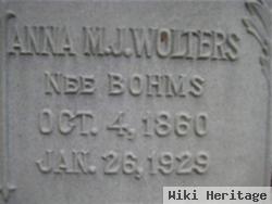 Anna M J Bohms Wolters