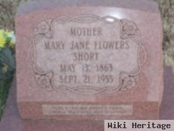 Mary Jane Flowers Short