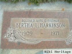 Bertha L Martinache Harkinson