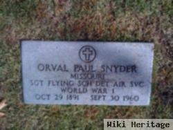 Orval Paul Snyder