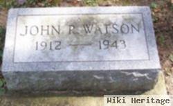 John Reed Watson