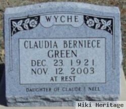 Claudia Berniece Wyche Green