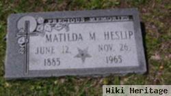 Matilda M. Heslip