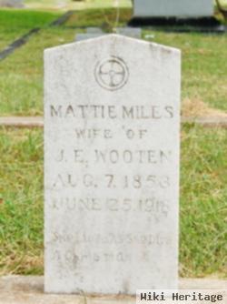 Mattie Miles Wooten