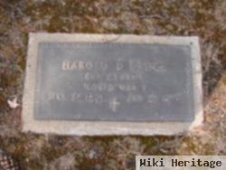 Harold D Brock