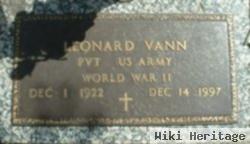 Leonard Vann