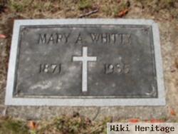 Mary Ann O'neil Whitty