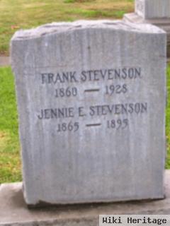 Jennie E. Stevenson