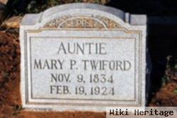 Mary Pamelia "auntie" Twiford