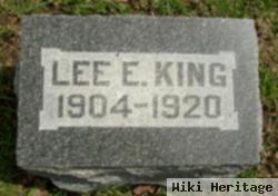 Lee E King